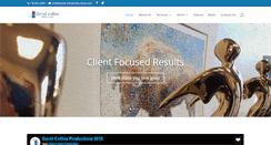 Desktop Screenshot of davidcollinsproductions.com